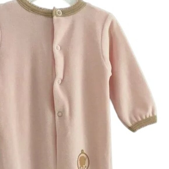 NWT Z'Layette Velour Ruffle Onesie 6 Months - Picture 7 of 8